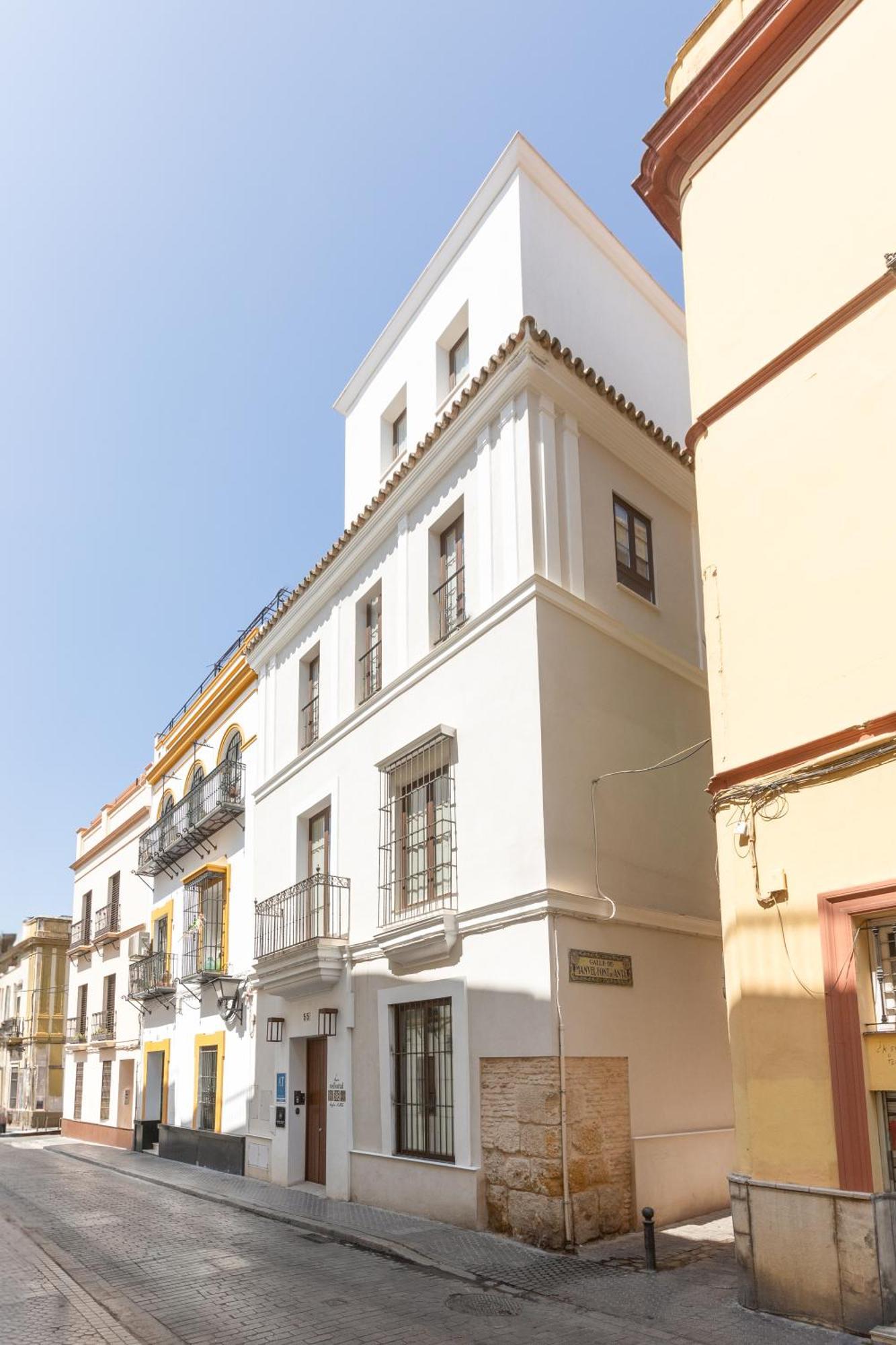 Casa Senorial Del Siglo XVIII Aparthotel Sevilla Exterior foto